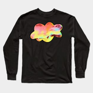 Cloud shape in pastels Long Sleeve T-Shirt